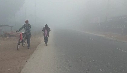 Bone-chilling cold disrupts normal life in Panchagarh