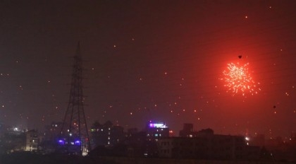 Fire incidents reported from different areas in Dhaka during New Year celebrations