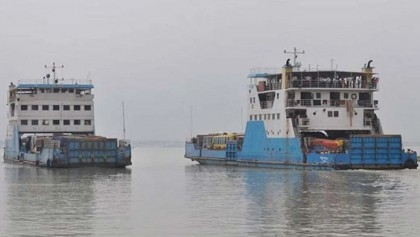 Daulatdia-Paturia, Aricha-Kazirhat ferry services resume after 6.15hrs