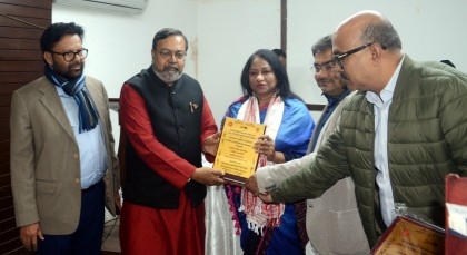 JPC accords reception to Indian journalist delegation