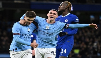 Man City crush Chelsea in FA Cup, Villa upset by Stevenage