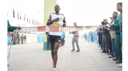 Kenya's Kiprotich wins ‘Bangabandhu Sheikh Mujib Dhaka Marathon'