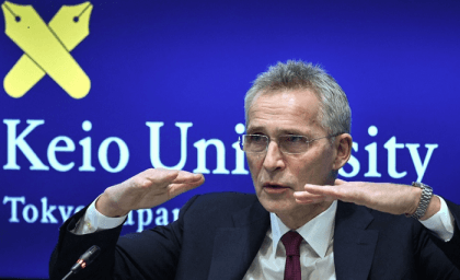 NATO chief hails Japan plans to expand defence spending