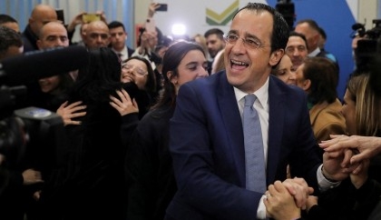 Cyprus ex-foreign minister Christodoulides elected president