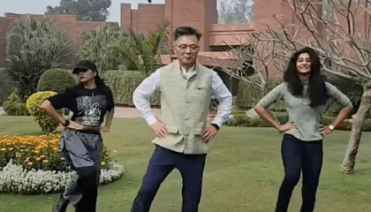 South Korean diplomats dance into Indian hearts in ‘Naatu Naatu’ viral video