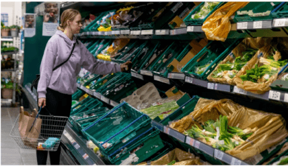 UK food inflation hits 'record': survey