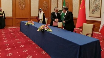 After Saudi deal, Iran says hopes to restore Bahrain ties
