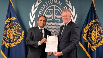 Bangladesh UN envoy presents his credentials to the International Seabed Authority