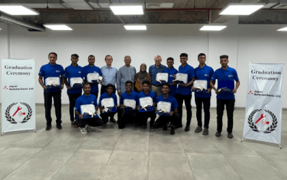 11 Bangladeshi auto mechanics get job in Japan