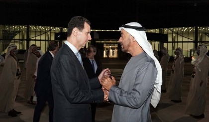 Syria's Assad in UAE for second post-quake Gulf visit