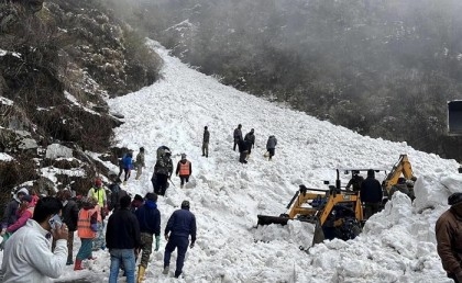 7 killed, 80 feared trapped under snow by massive avalanche in Sikkim