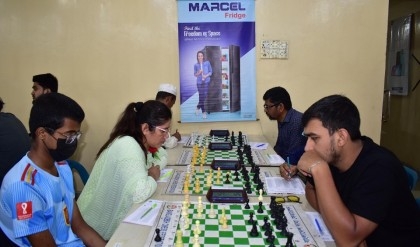 Four players share top spot at International Rating Chess
