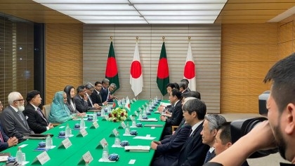 Bangladesh-Japan summit talks begin in Tokyo