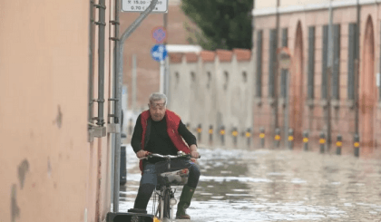 Italy floods leave nine dead and force 13,000 from their homes