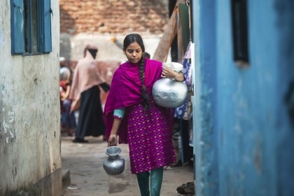Women and girls bear brunt of water and sanitation crisis – new UNICEF-WHO report