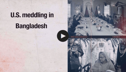US meddling in Bangladesh