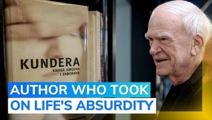 Satire and poetry: Milan Kundera took on life's absurdity
