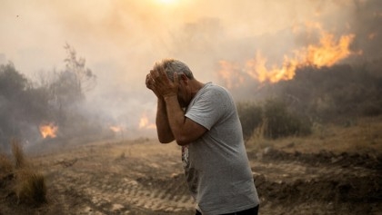 Three people die in Greece as wildfires rage