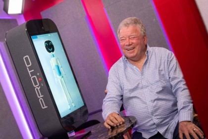 Captain Kirk to the holodeck: Shatner beams in to remote meeting