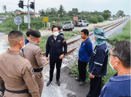Thai freight train hits truck, killing eight 