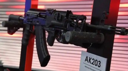 Kalashnikov gunmaker says implements AK-203 contracts within joint venture with India