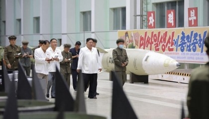 Kim calls for North Korea to boost missile production: KCNA