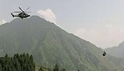 Pakistan cable car incident: Rescue under way for eight people trapped