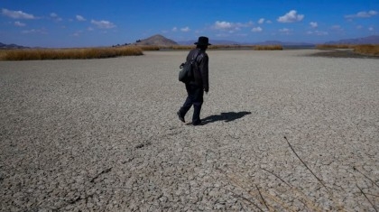 The world’s highest navigable lake is drying out

