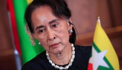 Aung San Suu Kyi denied 'urgent care', says son