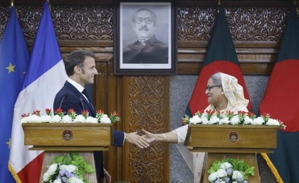 France respects Bangladesh's policy independence: PM says after talks with President Macron