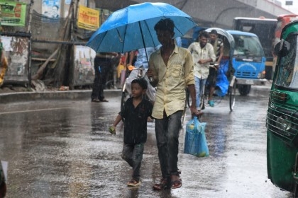 Light to moderate rain likely in Dhaka, other parts of country