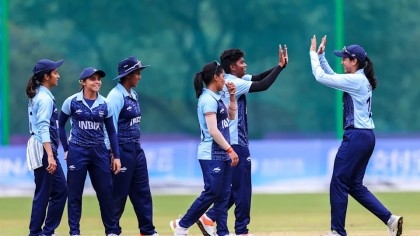 India's women strike cricket gold on debut at Asian Games

