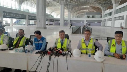 Around 89% works of Dhaka airport's 3rd Terminal completed, soft opening on Oct 7