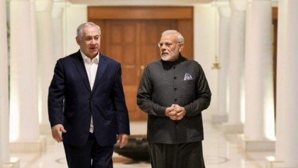India to remain beside Israel:  Modi assures Netanyahu

