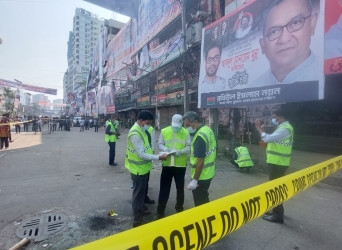 Police mark BNP’s Nayapaltan office as a crime scene