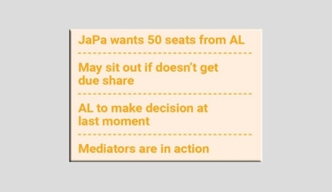 JaPa kept waiting for seat-sharing deal