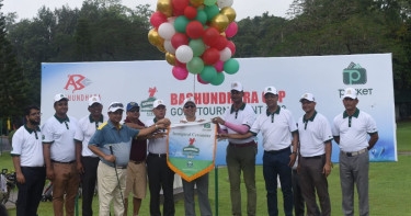 Bashundhara Cup Golf Tournament-2023 underway amid festivity