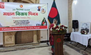 Victory Day celebration at Bangladesh Embassy in Egypt