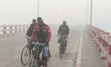 Dense fog coupled with cold disrupts life in Kurigram