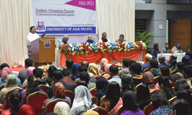 University of Asia Pacific arranges freshers’ orientation