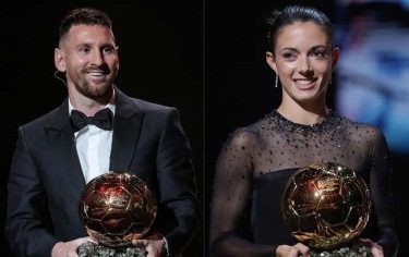Messi, Bonmati scoop awards for FIFA's best in 2023
