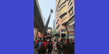Fire in building at Dhaka’s Topkhana under control