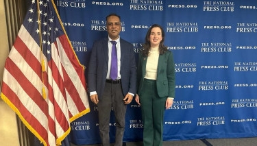 Bangladesh Embassy greets new President of National Press Club in Washington DC