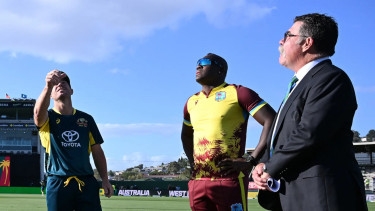 West Indies win toss, bowl in 1st T20 against Australia