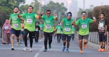 Turaag Active Dhaka 25K running event held