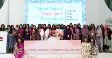Huawei holds health awareness session for female employees