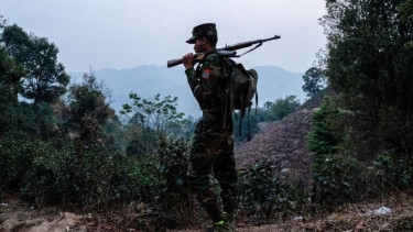 Myanmar junta says downed 13 'terrorist' drones over capital
