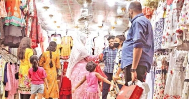 Eid shopping gains momentum in Shibchar