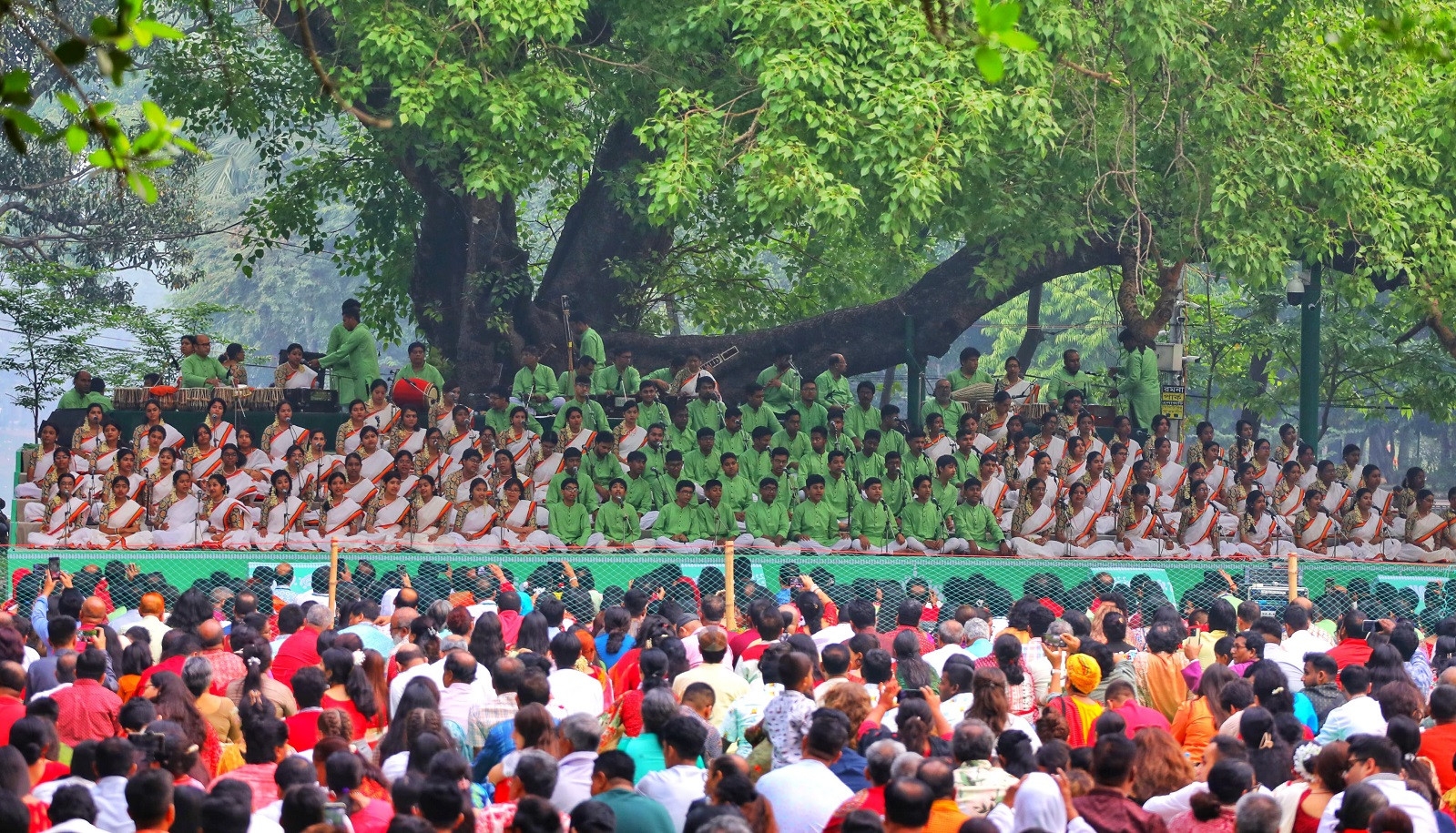 Chhayanaut celebrates Pahela Baishakh at Ramna Batamul