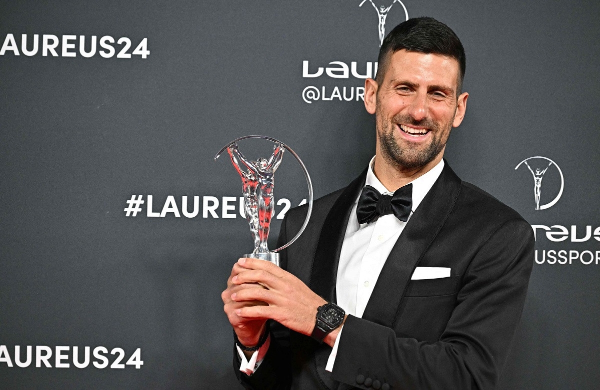 Djokovic, Bonmati crowned at Laureus Awards